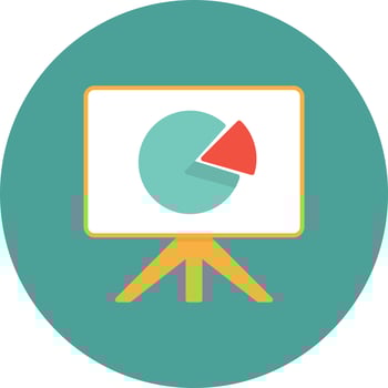 Pie Chart Vector Icon