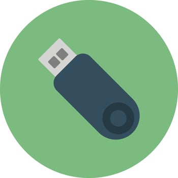 USB Storage Vector Icon