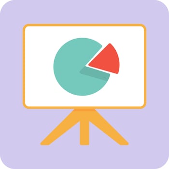 Pie Chart Vector Icon