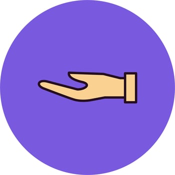 Hand Vector Icon