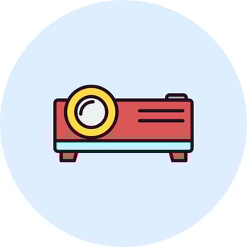Projector Vector Icon