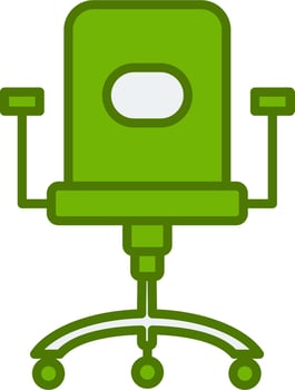 Office Chair Vector Icon