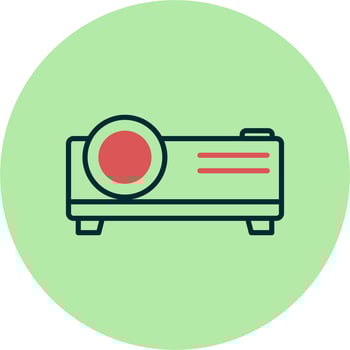 Projector Vector Icon