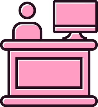 Reception Vector Icon