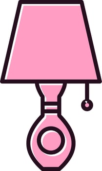 Table Lamp Vector Icon