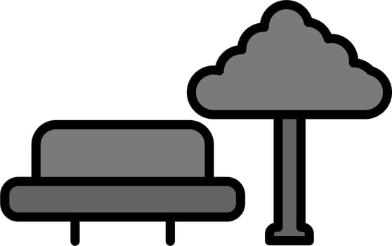 Park Vector Icon