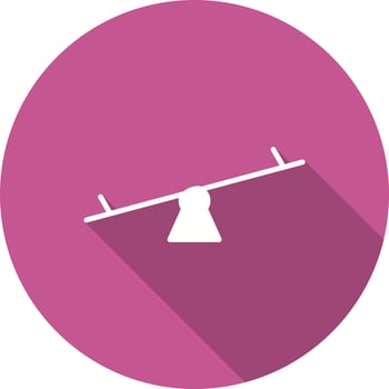 Seasaw Vector Icon