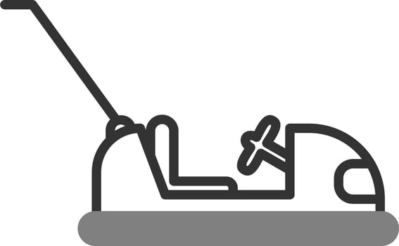 Bumpy Car Vector Icon