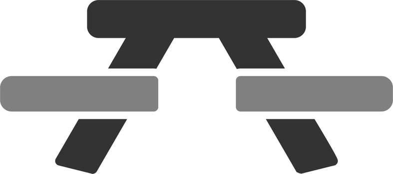 Picnic Table Vector Icon