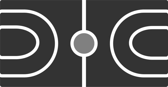 Basketball Court Icon vector