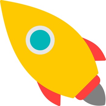 Rocket Vector Icon