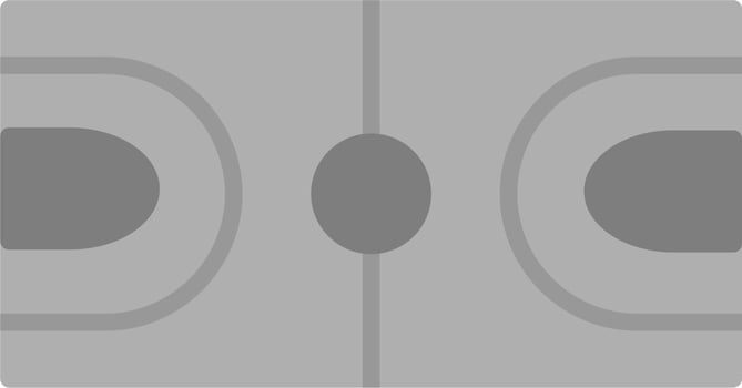 Basketball Court Icon vector