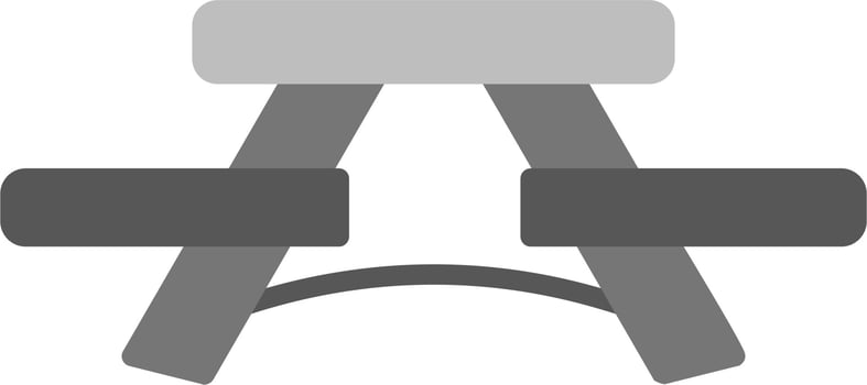 Picnic Table Vector Icon