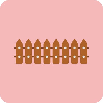 Fence Vector Icon