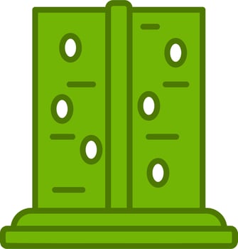 Climbing Wall Vector Icon