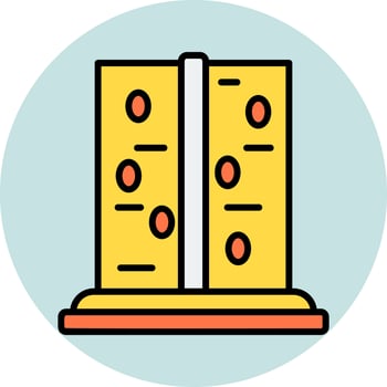 Climbing Wall Vector Icon