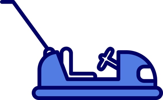 Bumpy Car Vector Icon