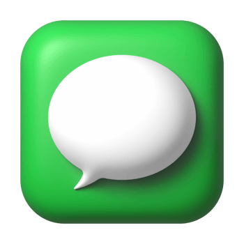Message 3D application icon png