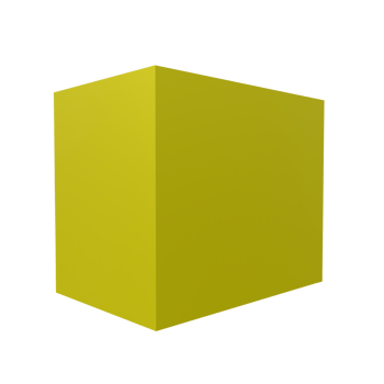 modern kitchen cabinet isolated on transparent png