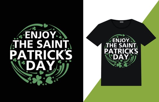 Vector st Patrick's day t-shirt design
