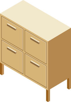Furniture Isometric color png