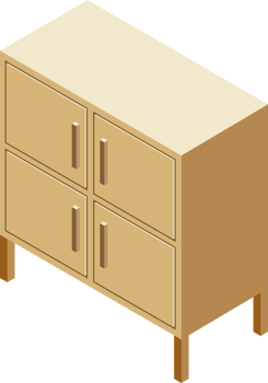 Furniture Isometric symbol png