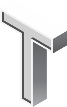 alphabets font isometric png