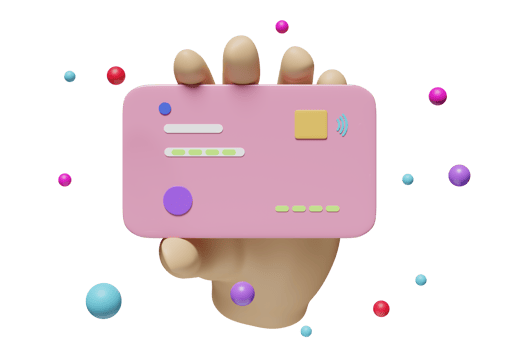 hand using credit card 3d isolated. payment transaction, online shopping, business finance, cashless, online mobile banking concept, 3d render illustration png