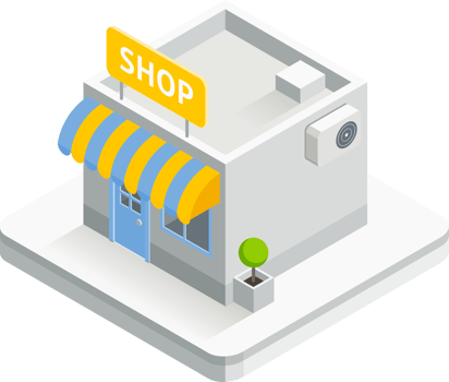 Shop isometric icon png