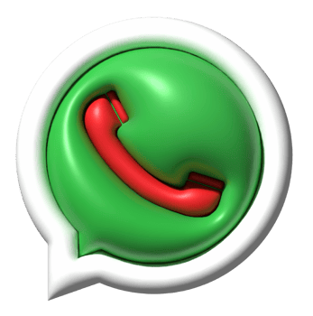 3D icon phone isolated. png