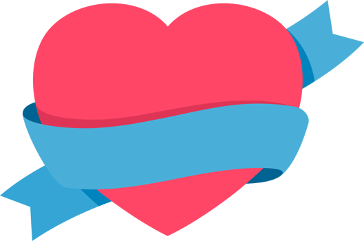 ribbon element symbol png