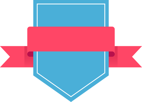 ribbon element symbol png