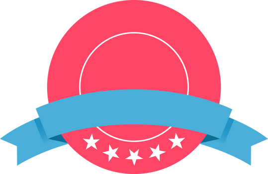 ribbon element symbol png