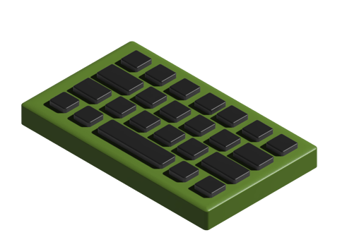 3d icon of keyboard png