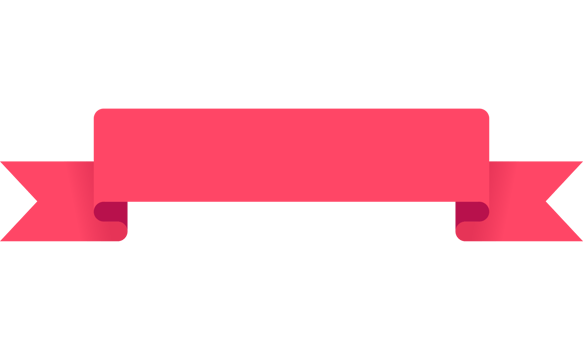 Ribbons and labels banner png