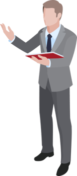 business people flat color png
