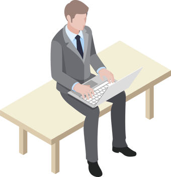business people flat color png