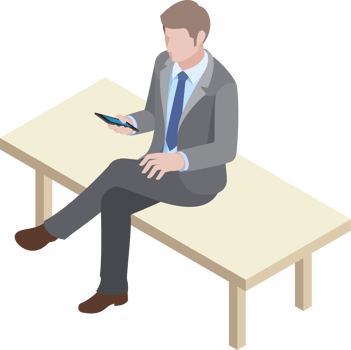 business people flat color png