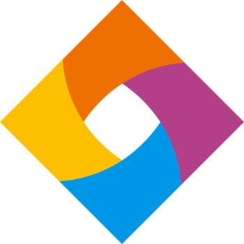 abstract color logo element png