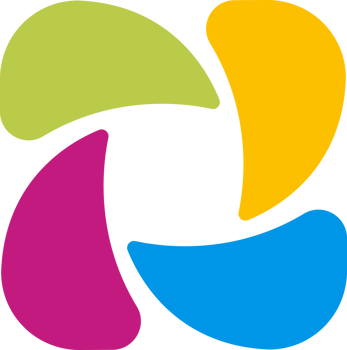 abstract color logo element png