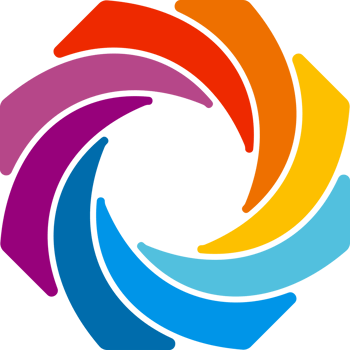 abstract color logo element png