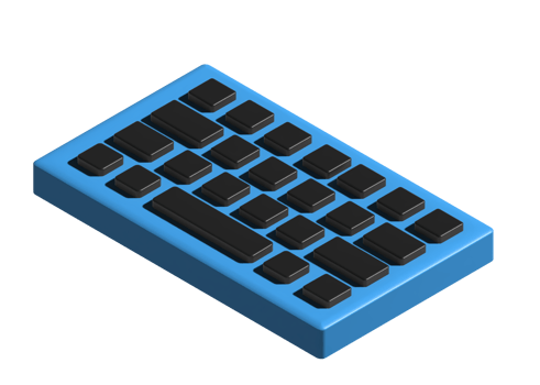3d icon of keyboard png