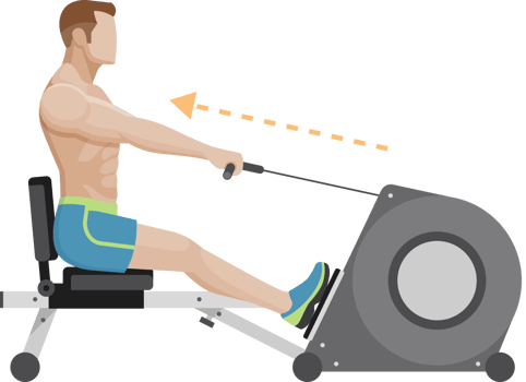 man exercises workout png