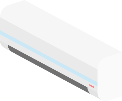 Air conditioner illustration png
