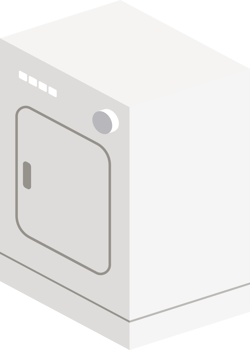 Clothes dryer illustration png