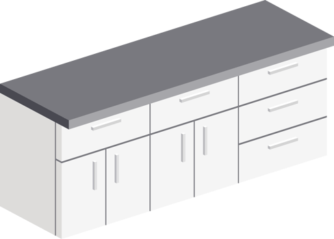 Kitchen table illustration png