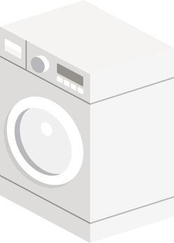 Washing machine illustration png