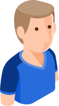Soccer player isometric png