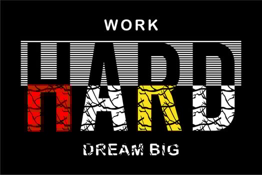 typography design vector for print t shirt