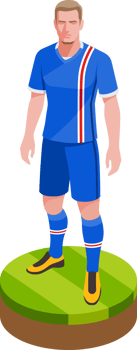 Soccer football player png